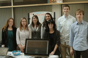 Cognitive Health and Recovery Lab members at the Brain Fair as a part of the 2015 Brain Awareness Week! 

From the left: Emily Keefe, Elaine, Skene, Franzi Kintzel, Sarah Dolan, Ashley Howse, Stephane MacLean, Jacob Kroeker.